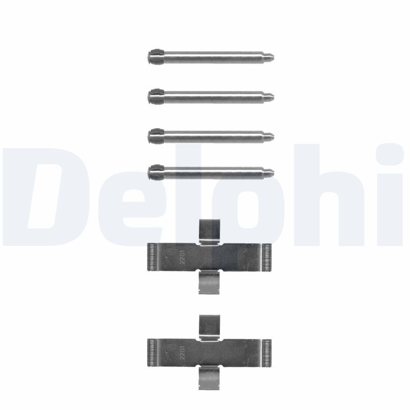 DELPHI LX0093 Accessory kit, disc brake pad