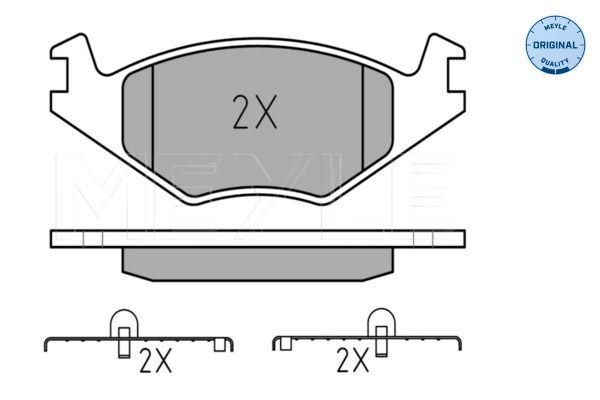 stabdžių trinkelių rinkinys, diskinis stabdys