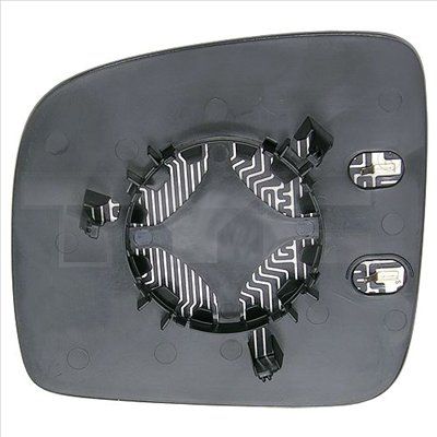 TYC 337-0307-1 Mirror glass, exterior mirror