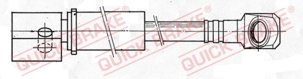 QUICK BRAKE 60.302 Brake hose