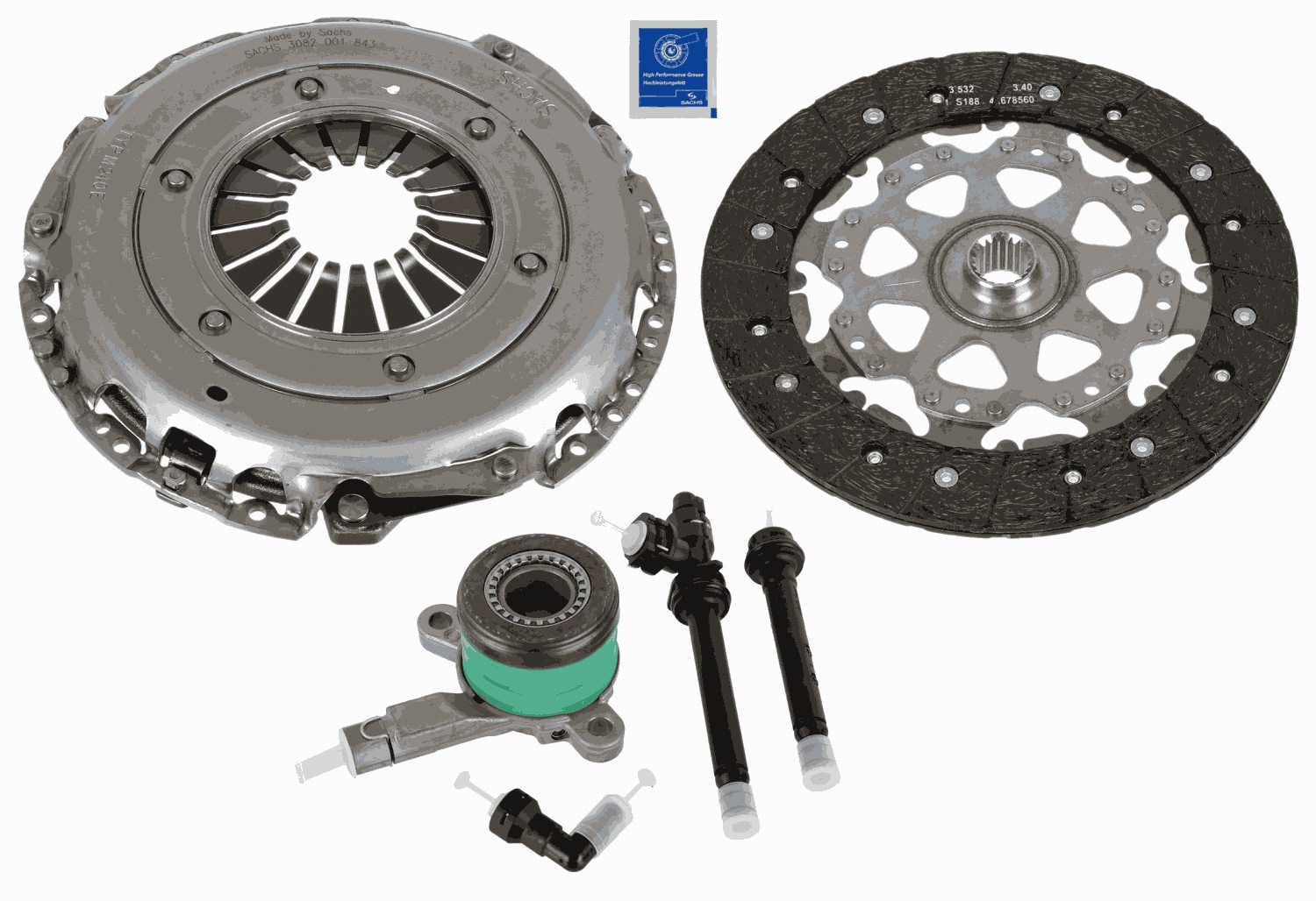 SACHS 3000 990 393 Clutch kit