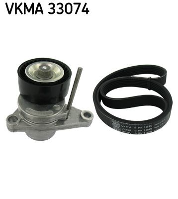 SKF VKMA 33074 V-ribbed belt set
