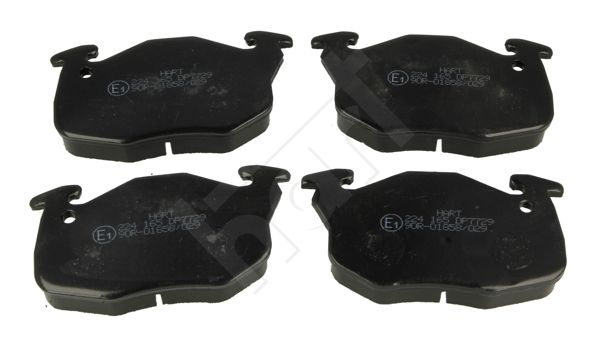 HART 224 165 Stabdžių trinkelių rinkinys, diskinis stabdys