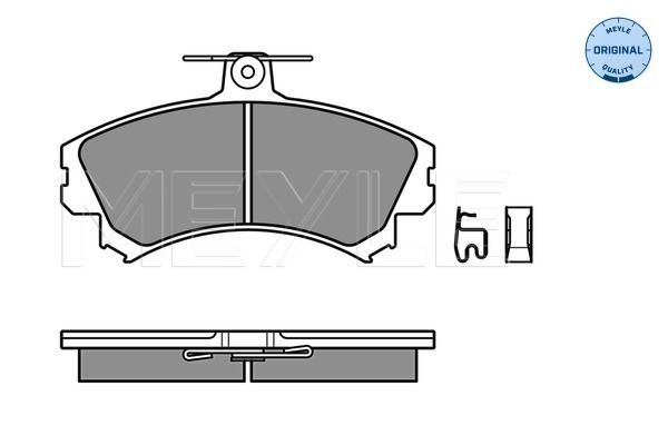 Brake Pad Set, disc brake-1