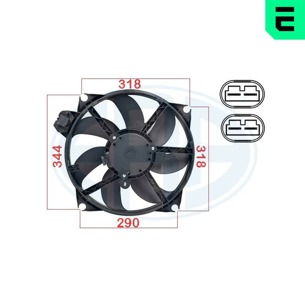 ERA 352084 Fan, engine cooling