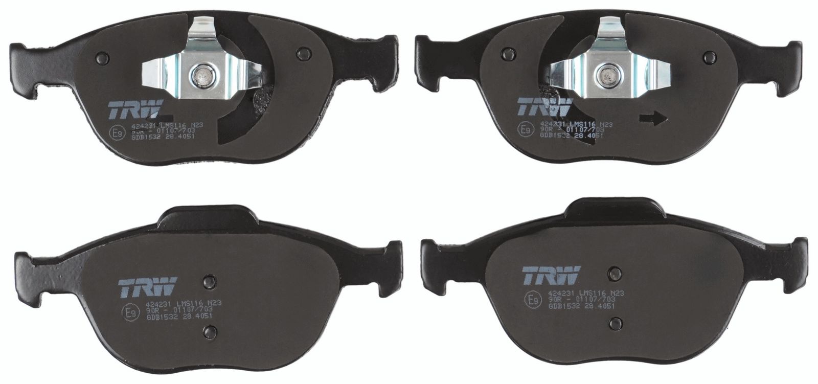 Brake Pad Set, disc brake-1