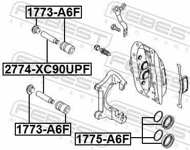 Repair Kit, brake caliper-1