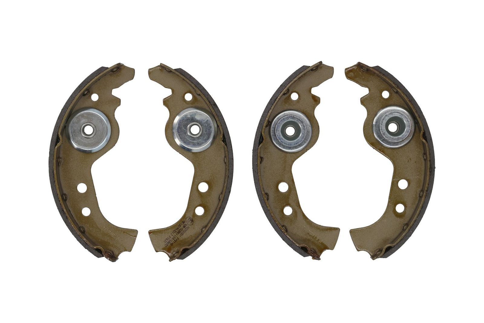 KAMOKA JQ202001 Brake shoe set
