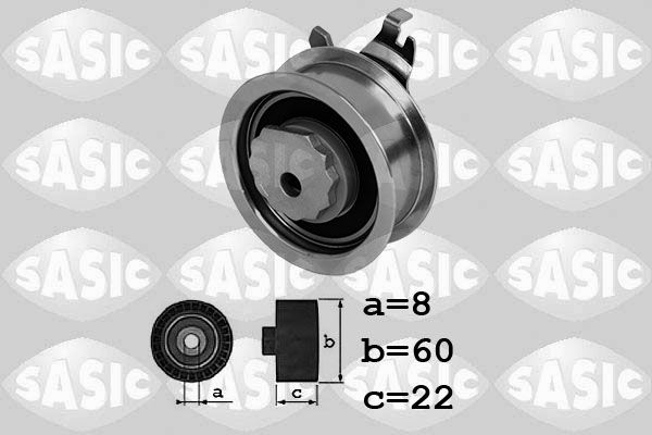 SASIC 1706105 Tensioner pulley, timing belt