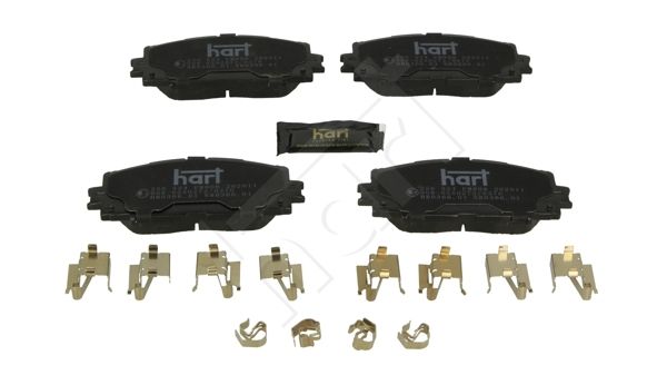 HART 256 524 Brake pad set, disc brake