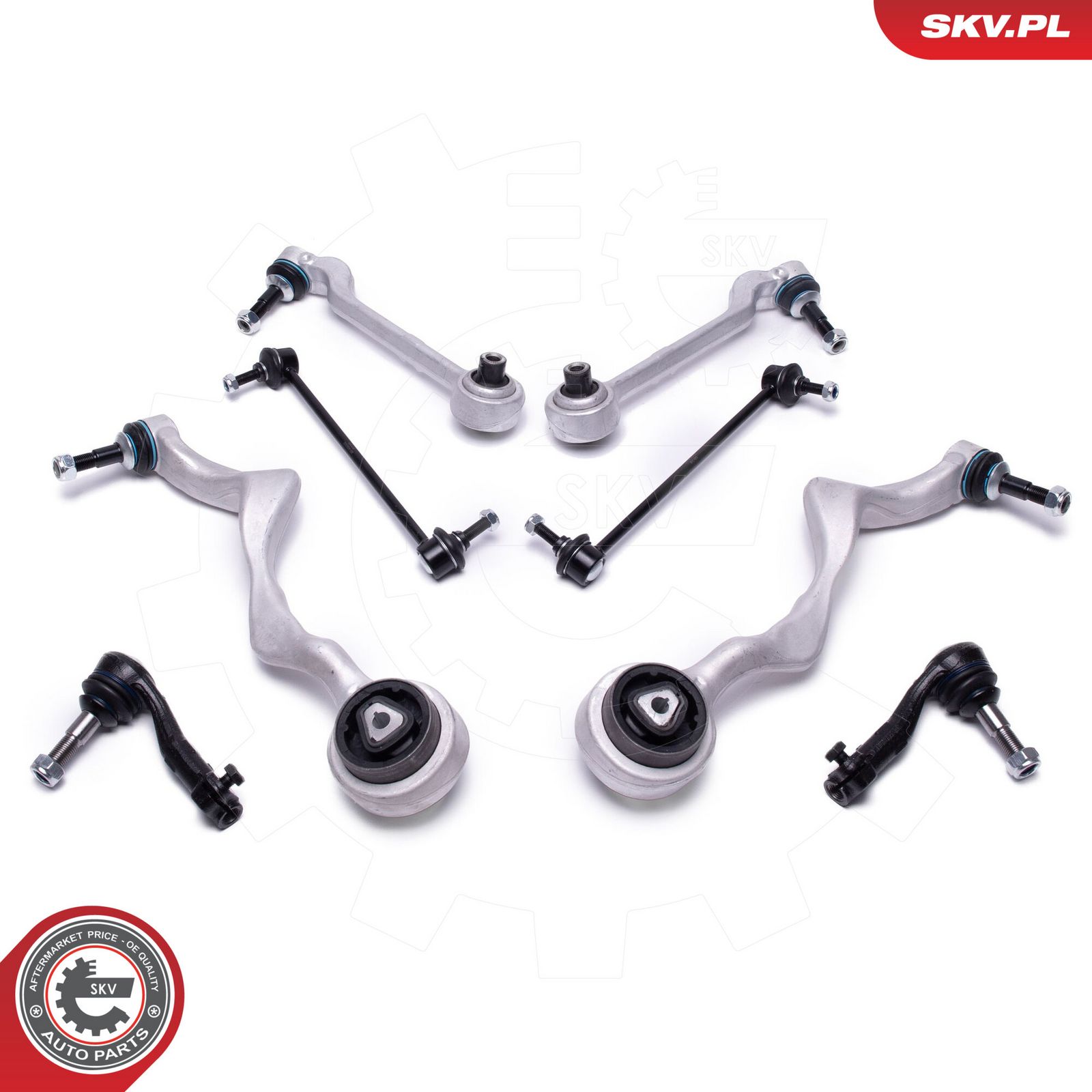 Control/Trailing Arm Kit, wheel suspension