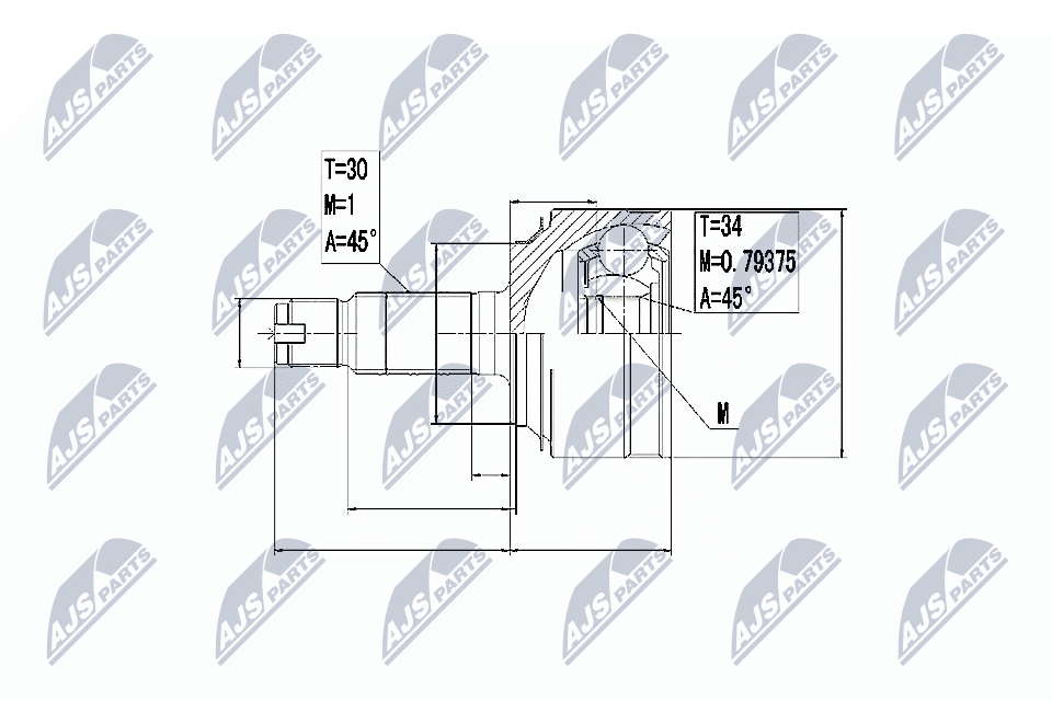 Joint Kit, drive shaft-1