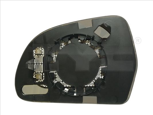TYC 302-0072-1 Mirror glass, exterior mirror
