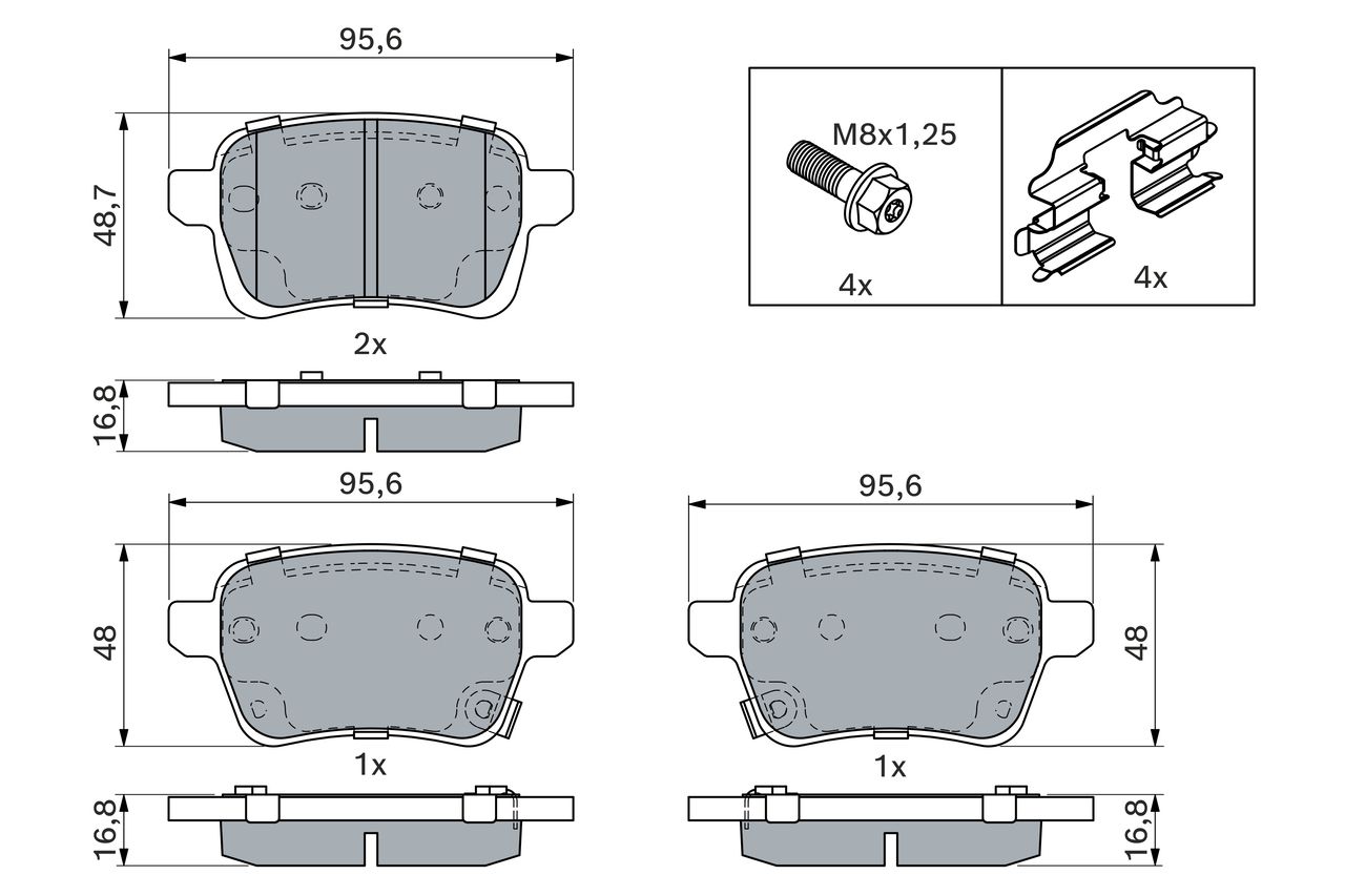 Brake Pad Set, disc brake-4