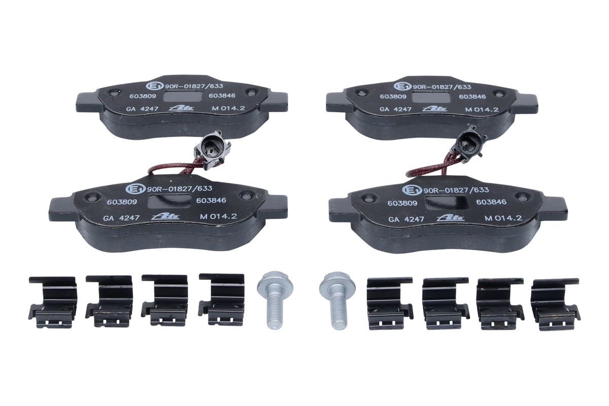 stabdžių trinkelių rinkinys, diskinis stabdys-1