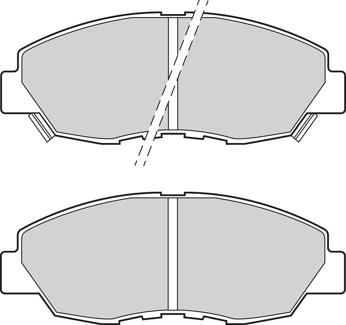 Brake Pad Set, disc brake-1
