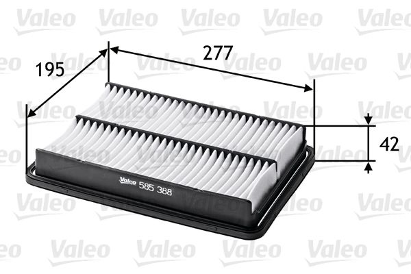 VALEO 585388 Air filter
