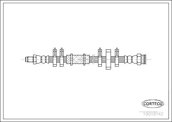 CORTECO 19018142 Brake hose