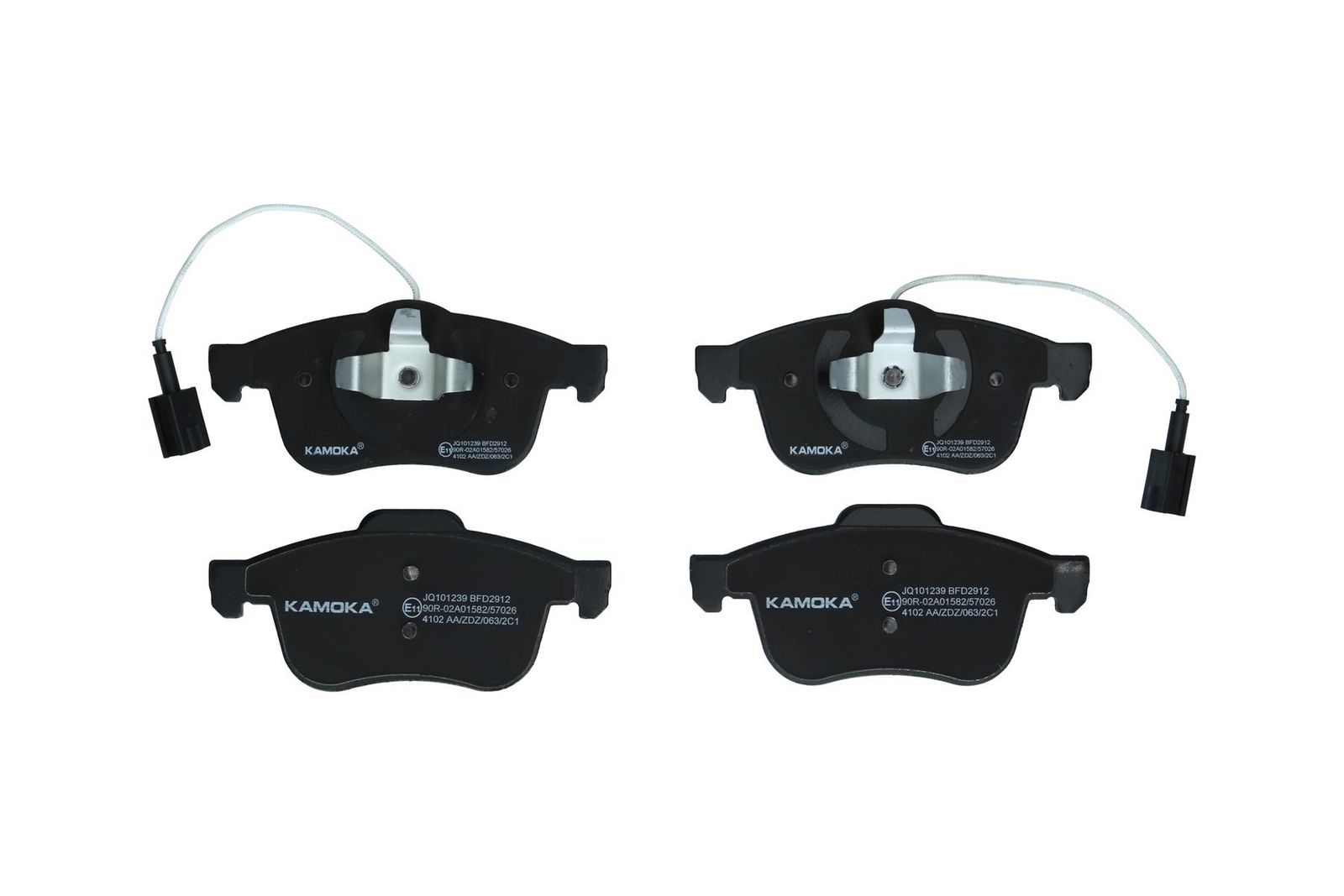 KAMOKA JQ101239 Brake pad set, disc brake