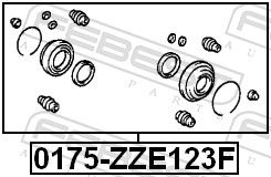 Repair Kit, brake caliper-1