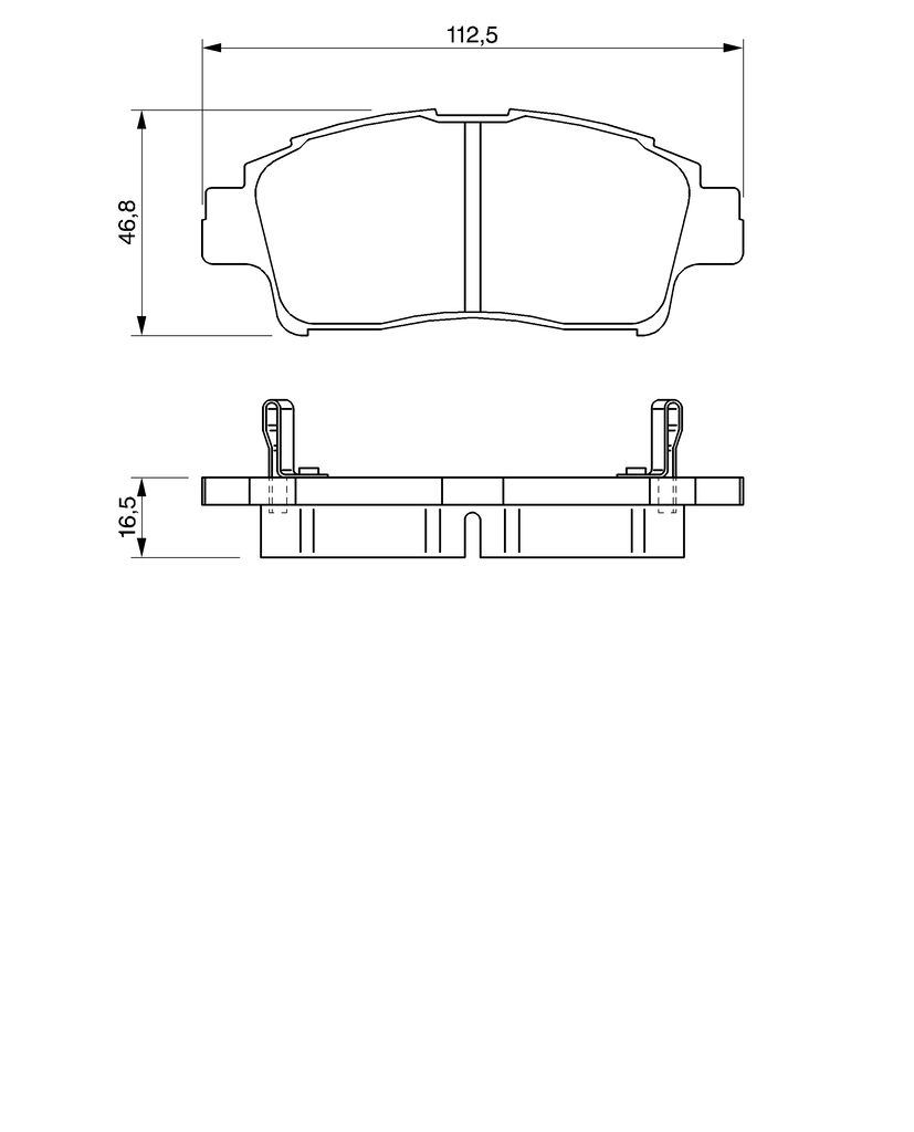 Brake Pad Set, disc brake-6
