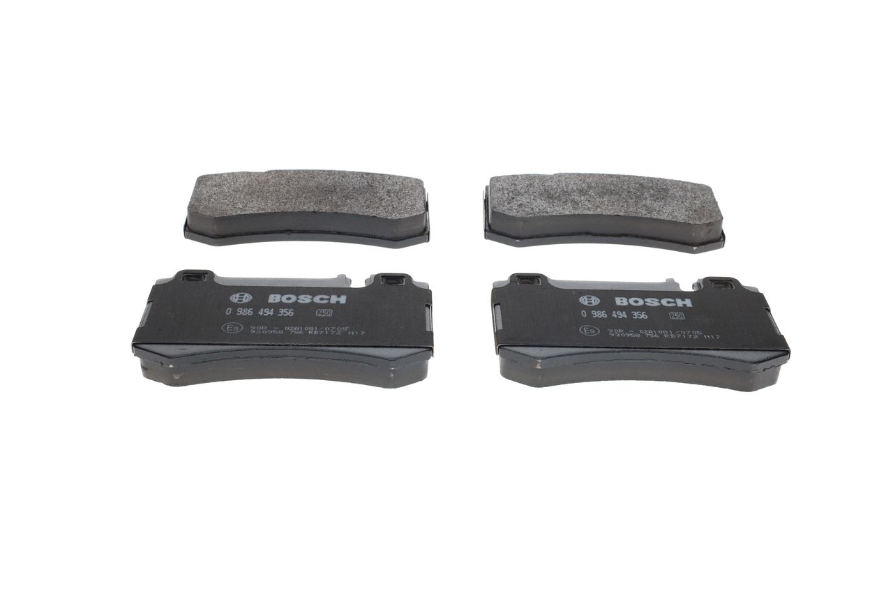 BOSCH 0 986 494 356 Brake pad set, disc brake