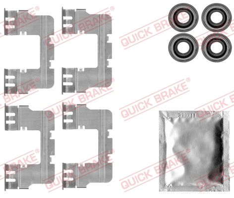 QUICK BRAKE 109-1785 Accessory kit, disc brake pad