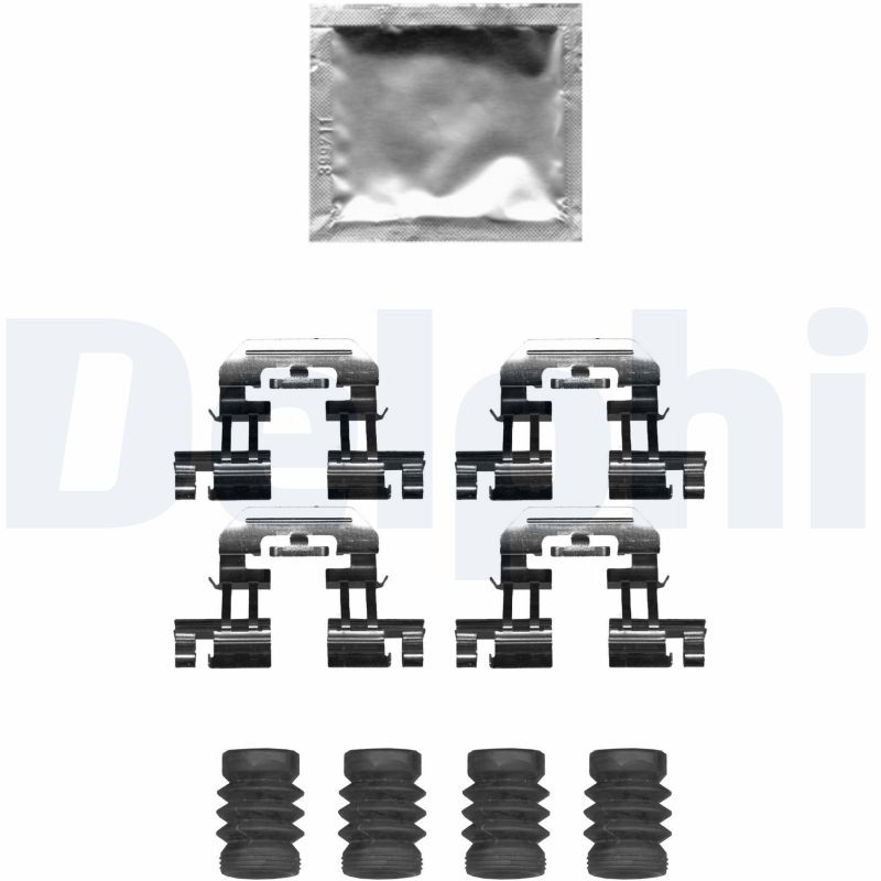 DELPHI LX0677 Accessory kit, disc brake pad