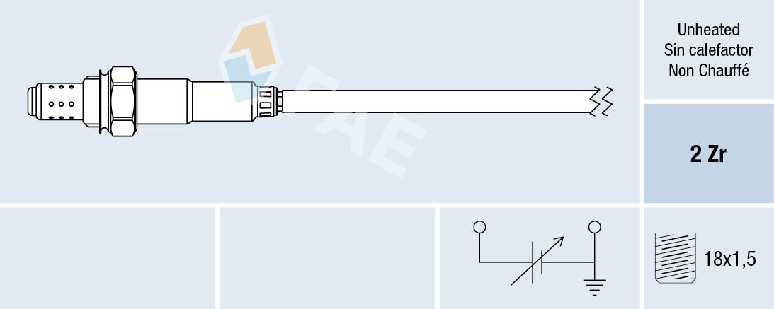 FAE 77002 Oxygen sensor