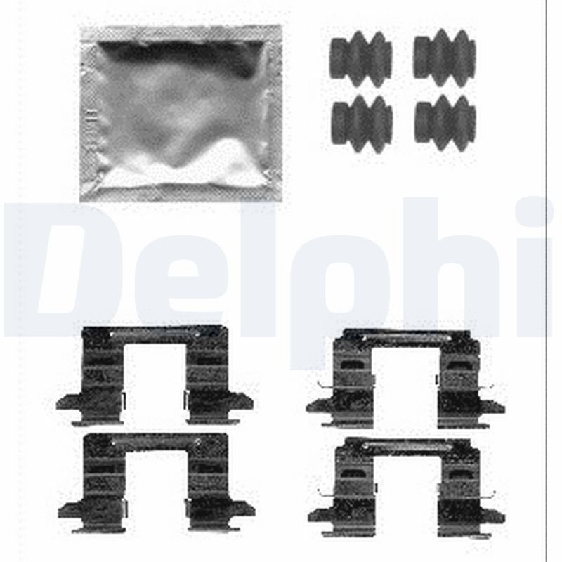 DELPHI LX0556 Accessory kit, disc brake pad