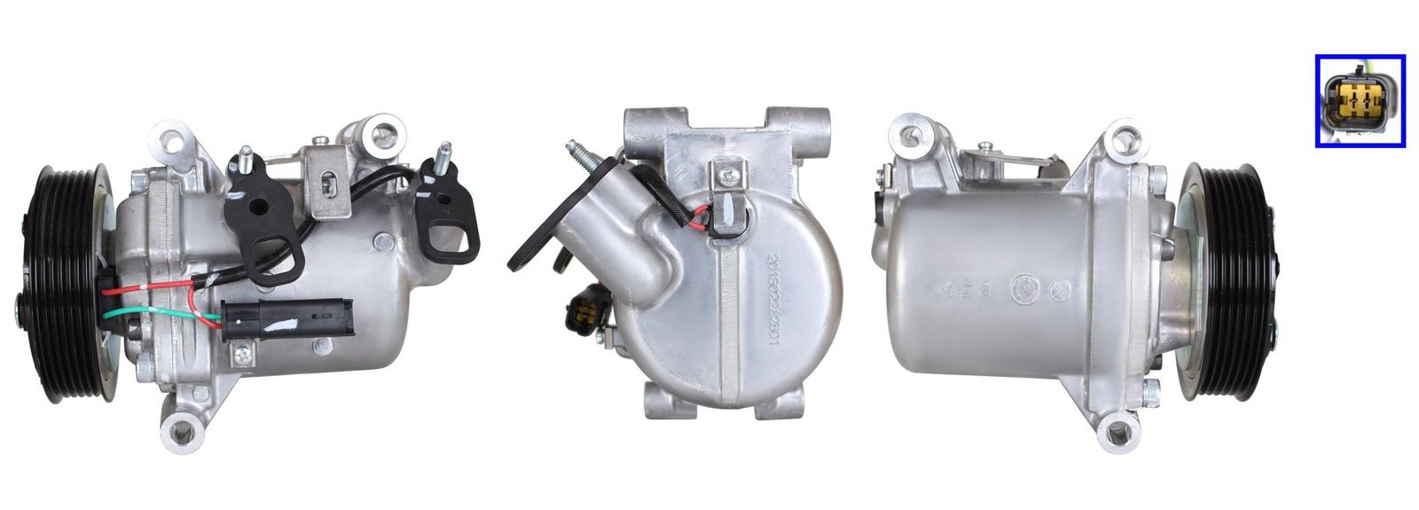LUCAS ACP01178 Compressor, air conditioning