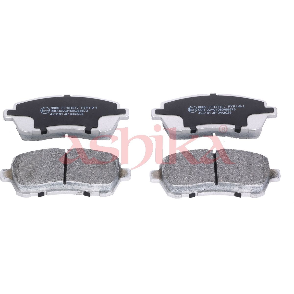ASHIKA 50-00-0089 Brake pad set, disc brake