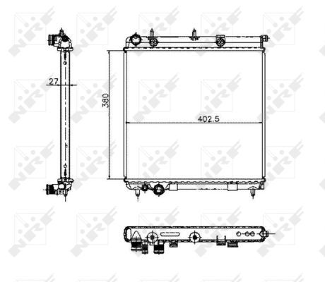 Radiator, engine cooling-5