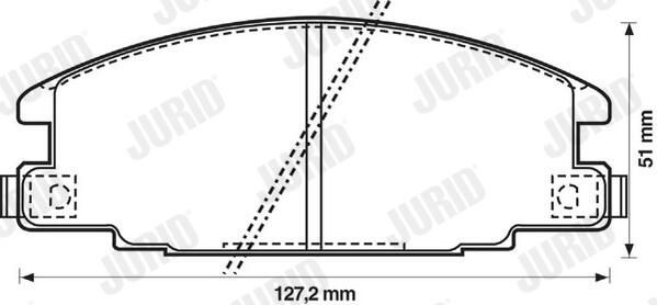 Brake Pad Set, disc brake-1