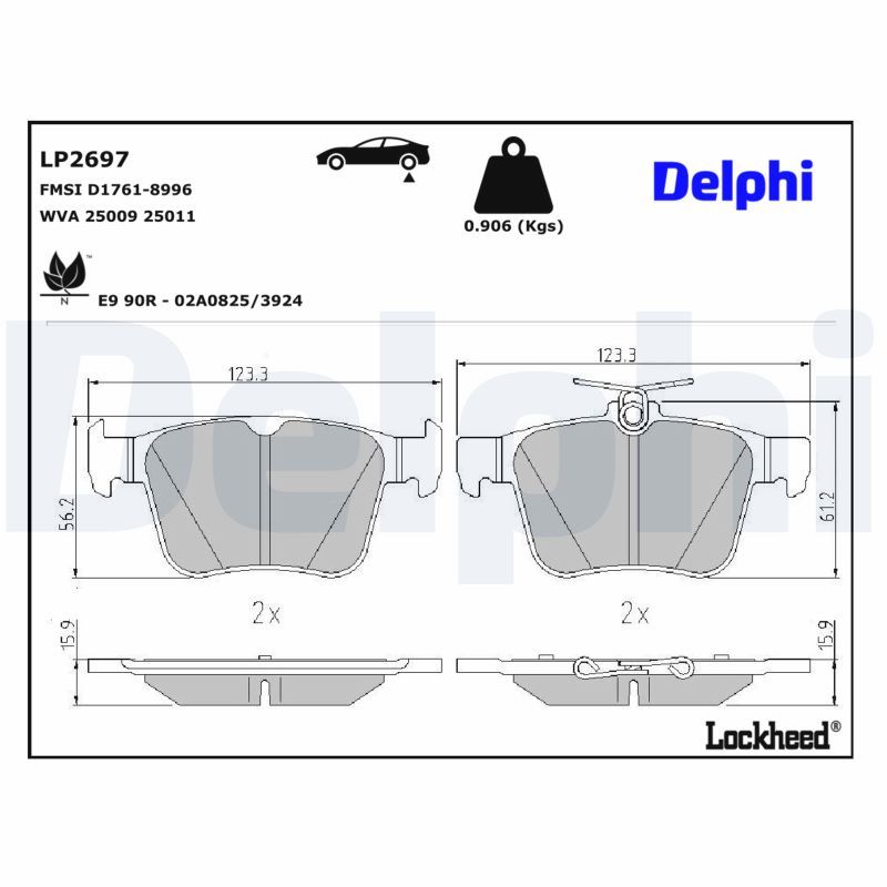 Brake Pad Set, disc brake-2