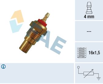 FAE 32160 Sensor, coolant temperature