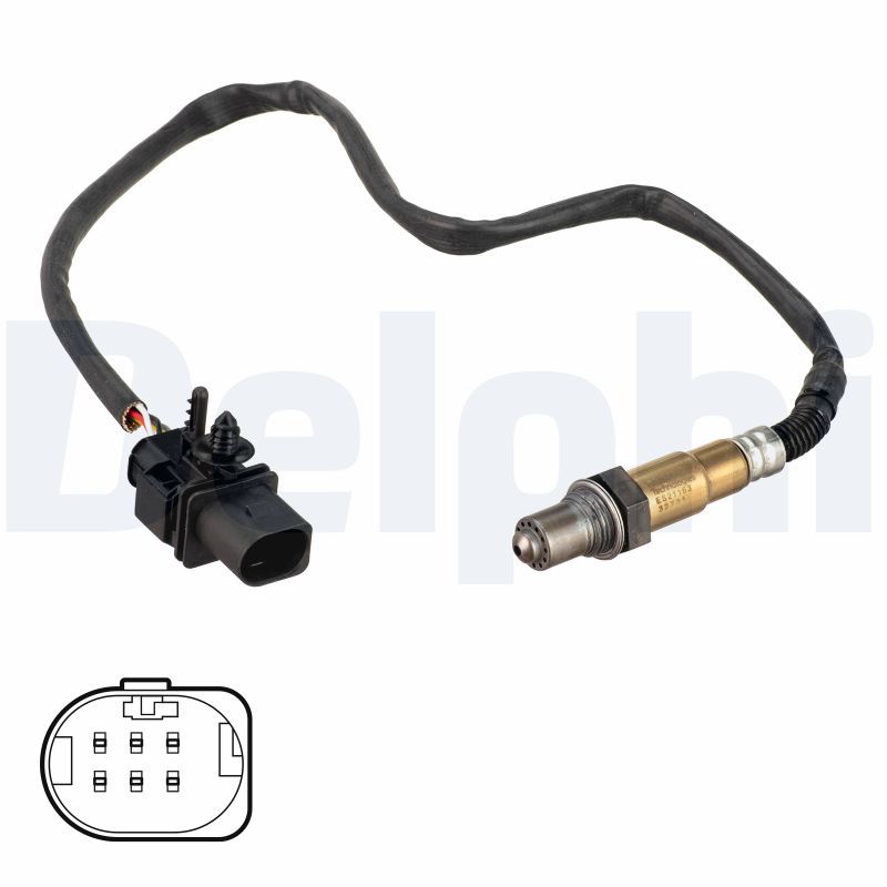 DELPHI ES21163-12B1 Oxygen sensor