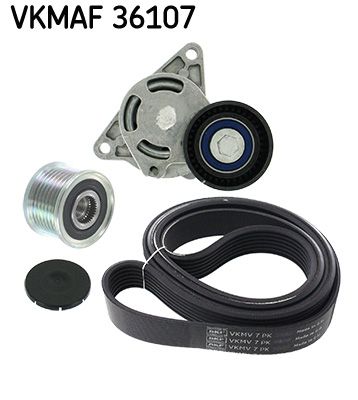SKF VKMAF 36107 V-ribbed belt set