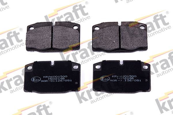 KRAFT AUTOMOTIVE 6001500 Brake pad set, disc brake