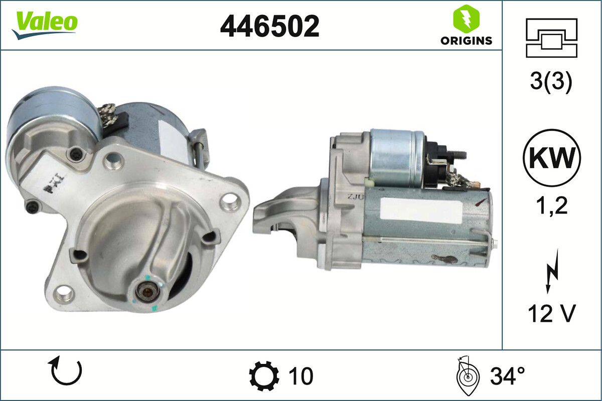 VALEO 446502 Starter