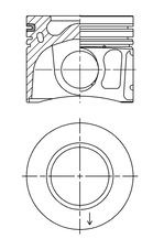 KOLBENSCHMIDT 41072600 Piston