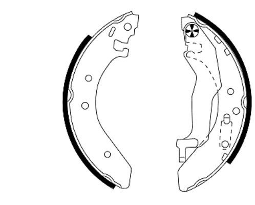 Brake Shoe Set-1