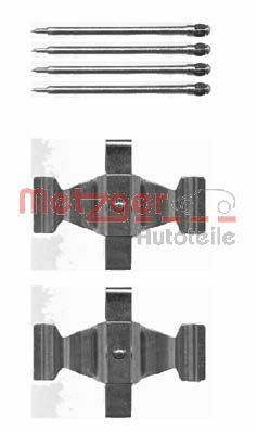 METZGER AUTOTEILE 109-1636 Accessory kit, disc brake pad