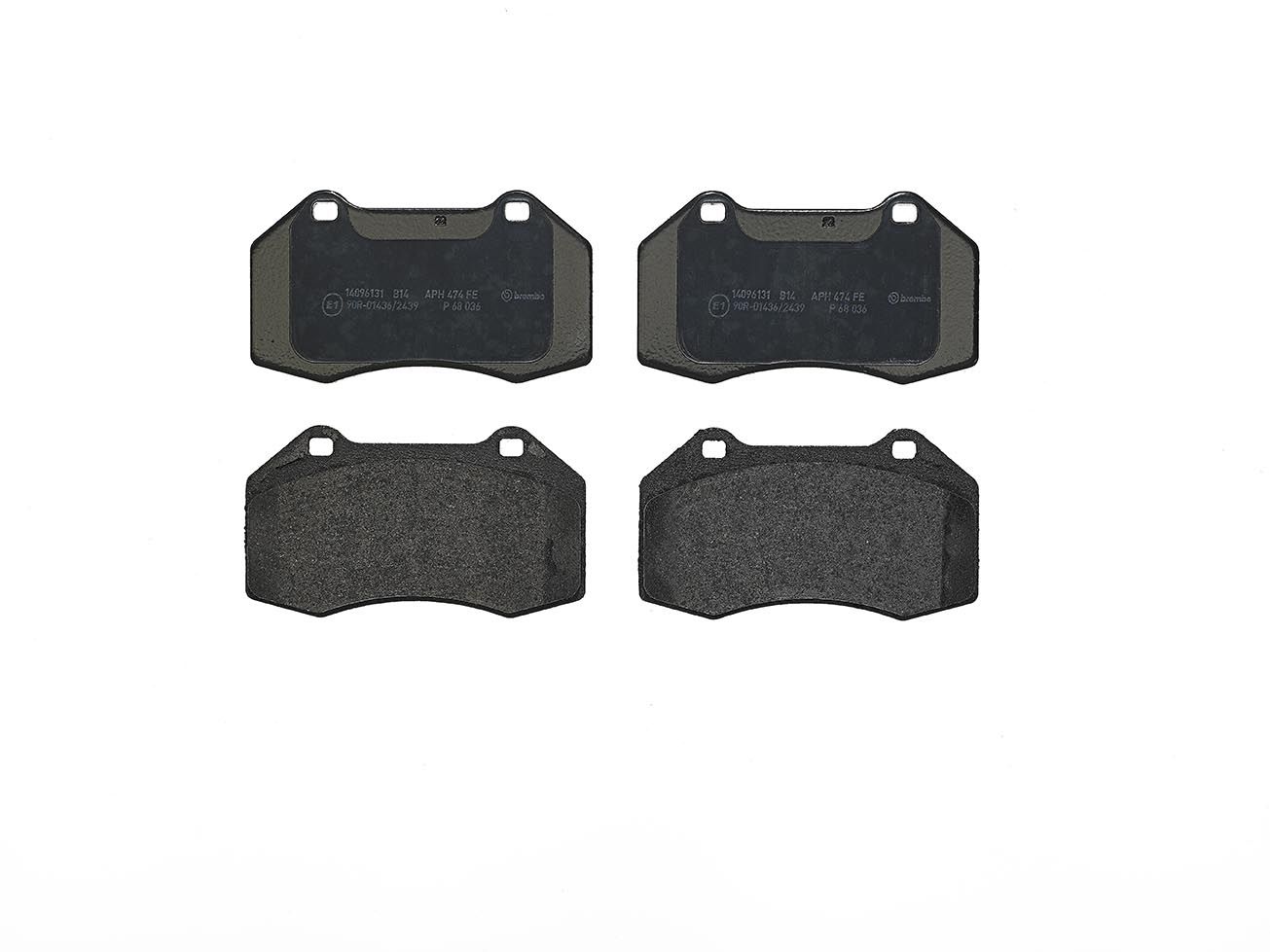 BREMBO P 68 036 Brake pad set, disc brake