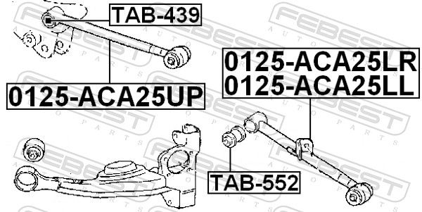 Control/Trailing Arm, wheel suspension-1