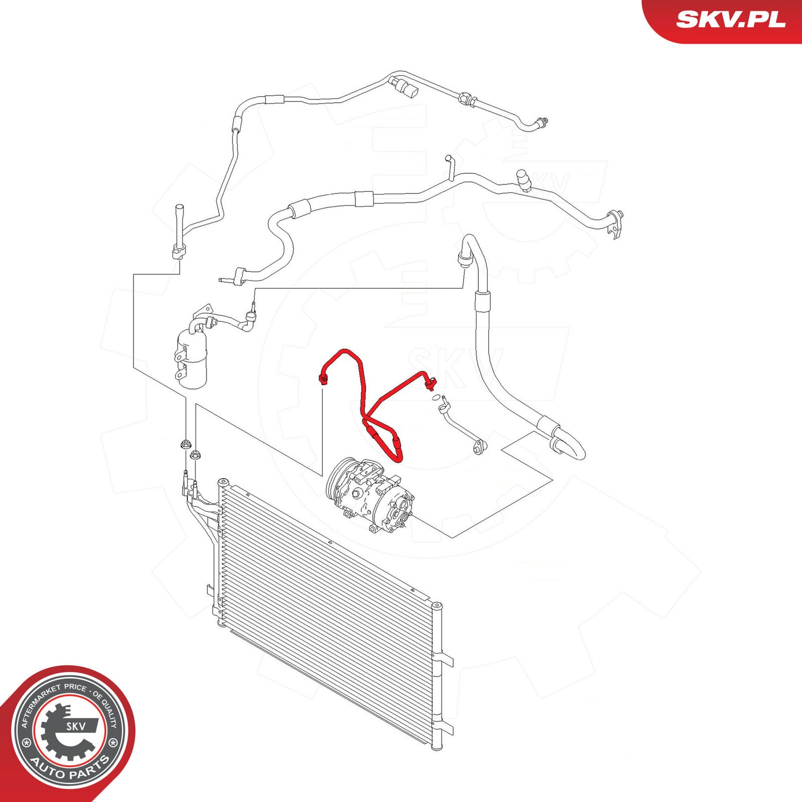 High-pressure Line, air conditioning-3