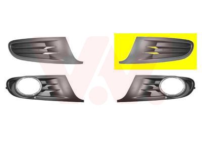 VAN WEZEL 5863591 Ventilation grille, bumper