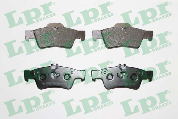 LPR 05P1232 Brake pad set, disc brake