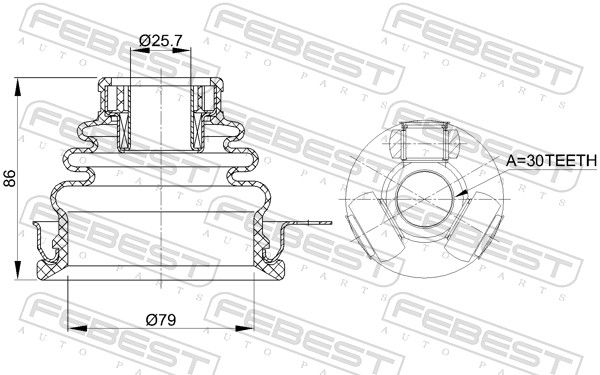 Joint Kit, drive shaft-1