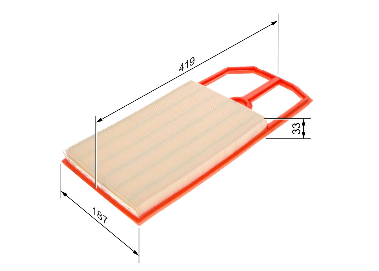 BOSCH 1 457 433 716 Oro filtras